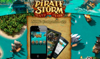 У онлайн игры Pirate storm, появилось новое мобильное приложение